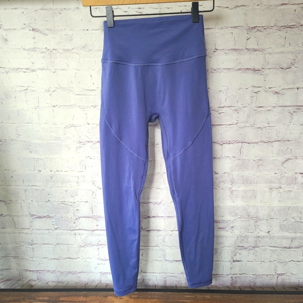 PTula The Shelby High Waisted Leggings 23" Cashmere Blue Small